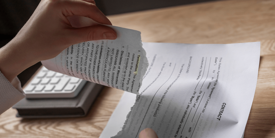 Acordul de încetare a unui contract de închiriere